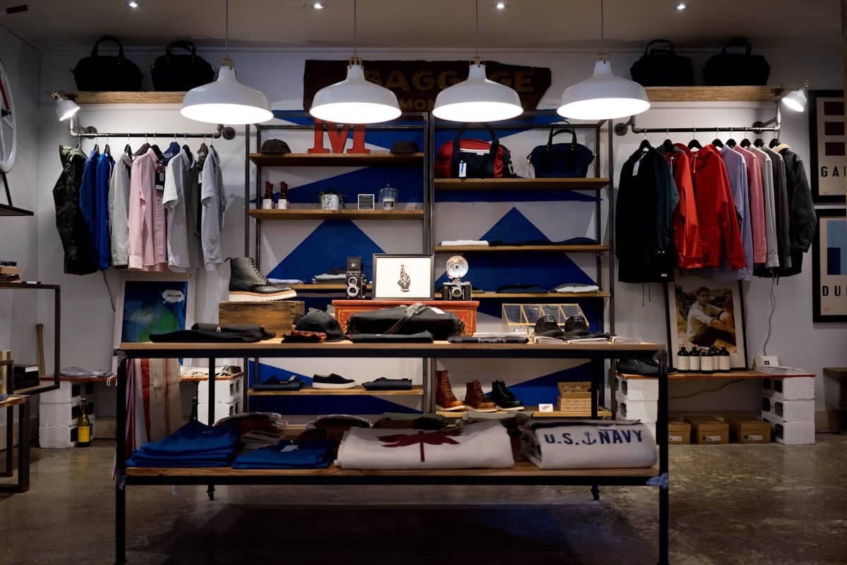 Shop floor, product and light
